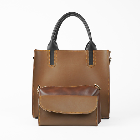 Classic Bag | Set of 3 | Brown