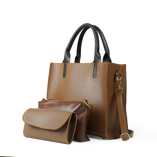 Box Set of 3 Bag Brown