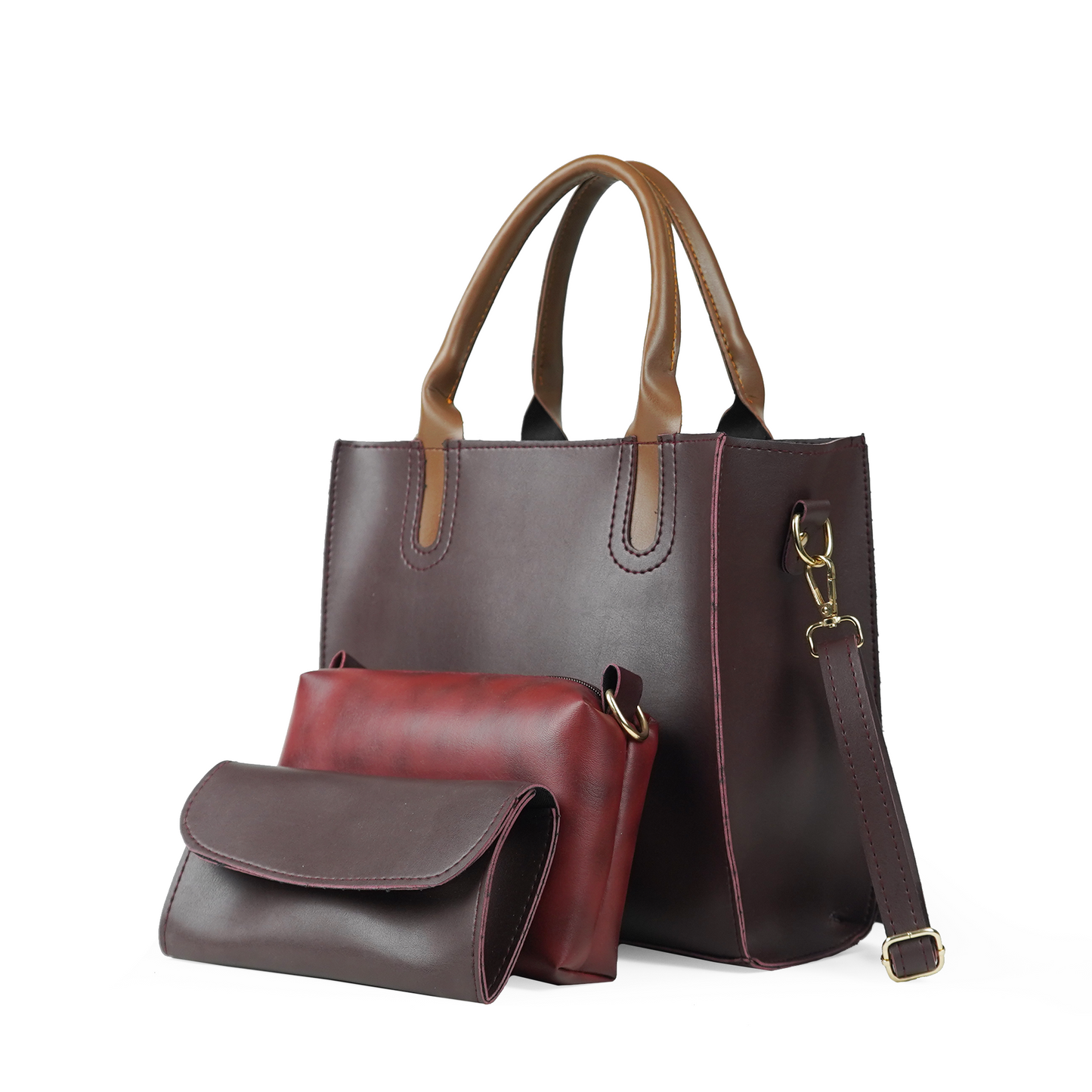 Classic Bag | Set of 3 | Maroon