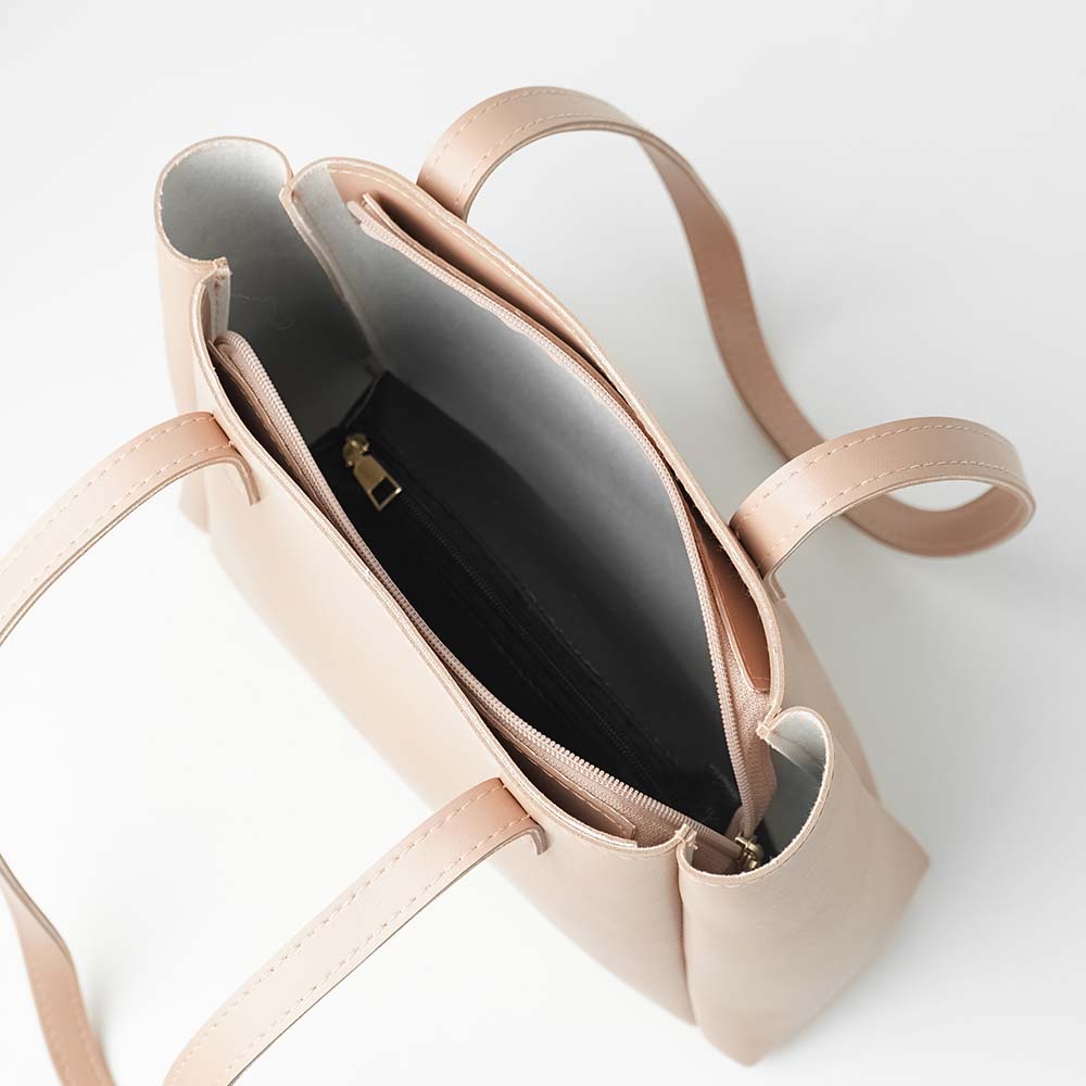 Wide Bag Beige