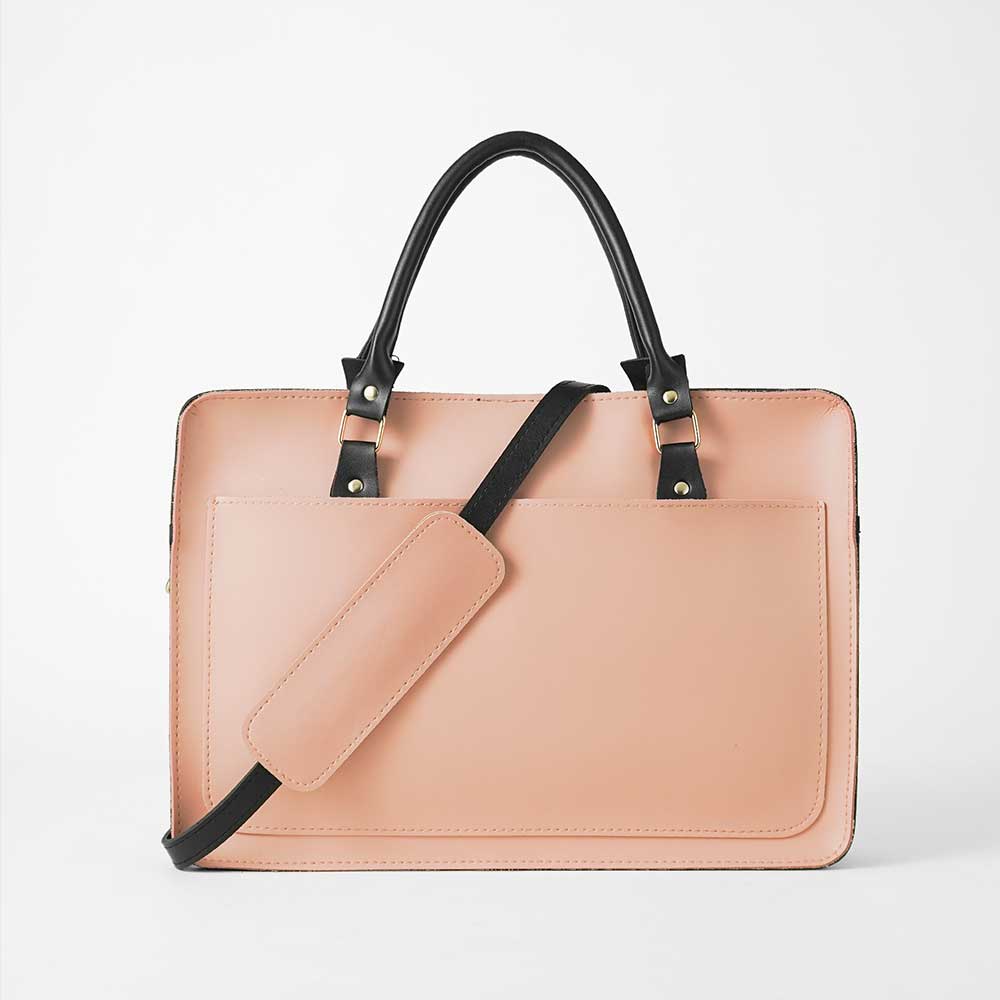 Cheap Multi Pockets Laptop Bag (Peach)