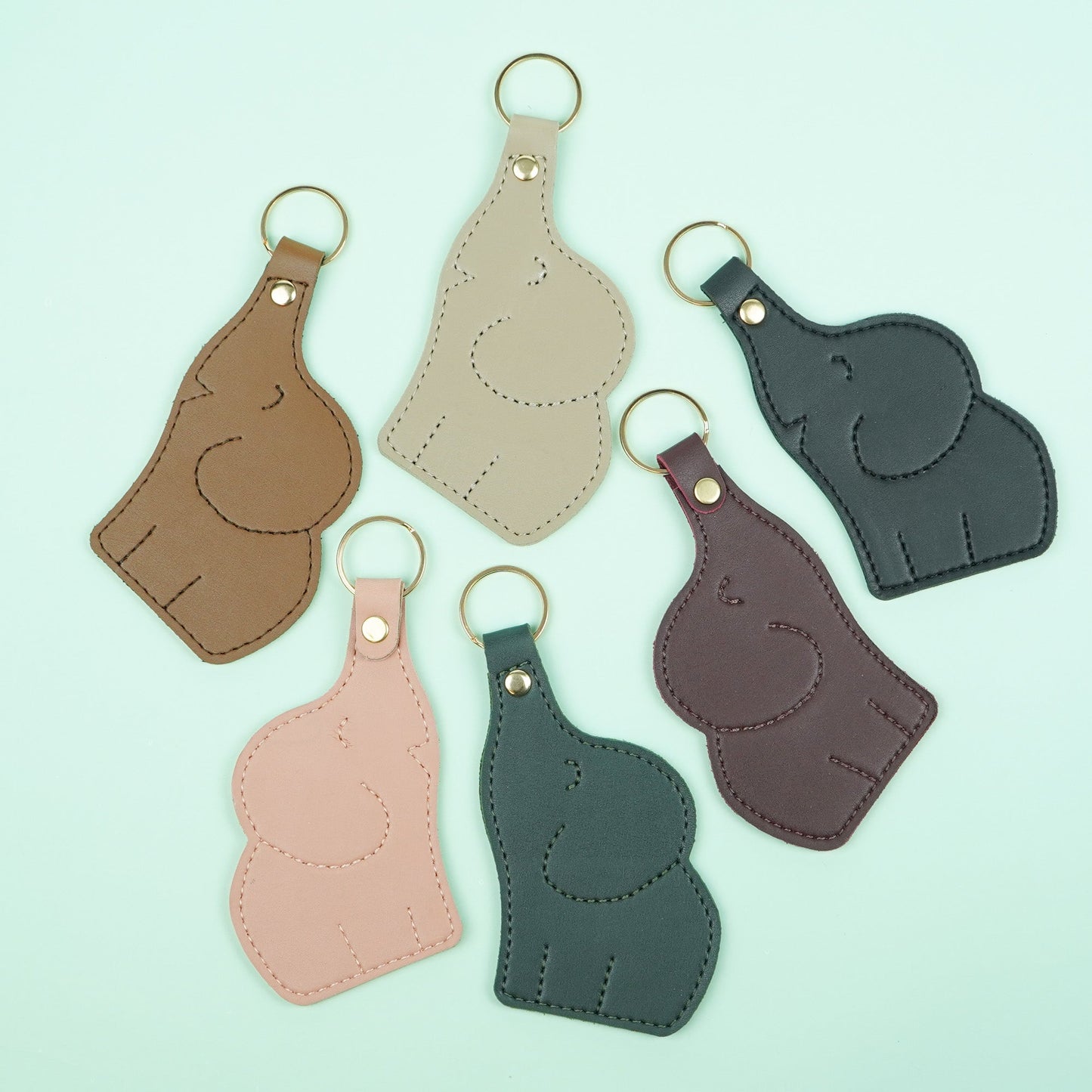 Elephant Shape Keychain