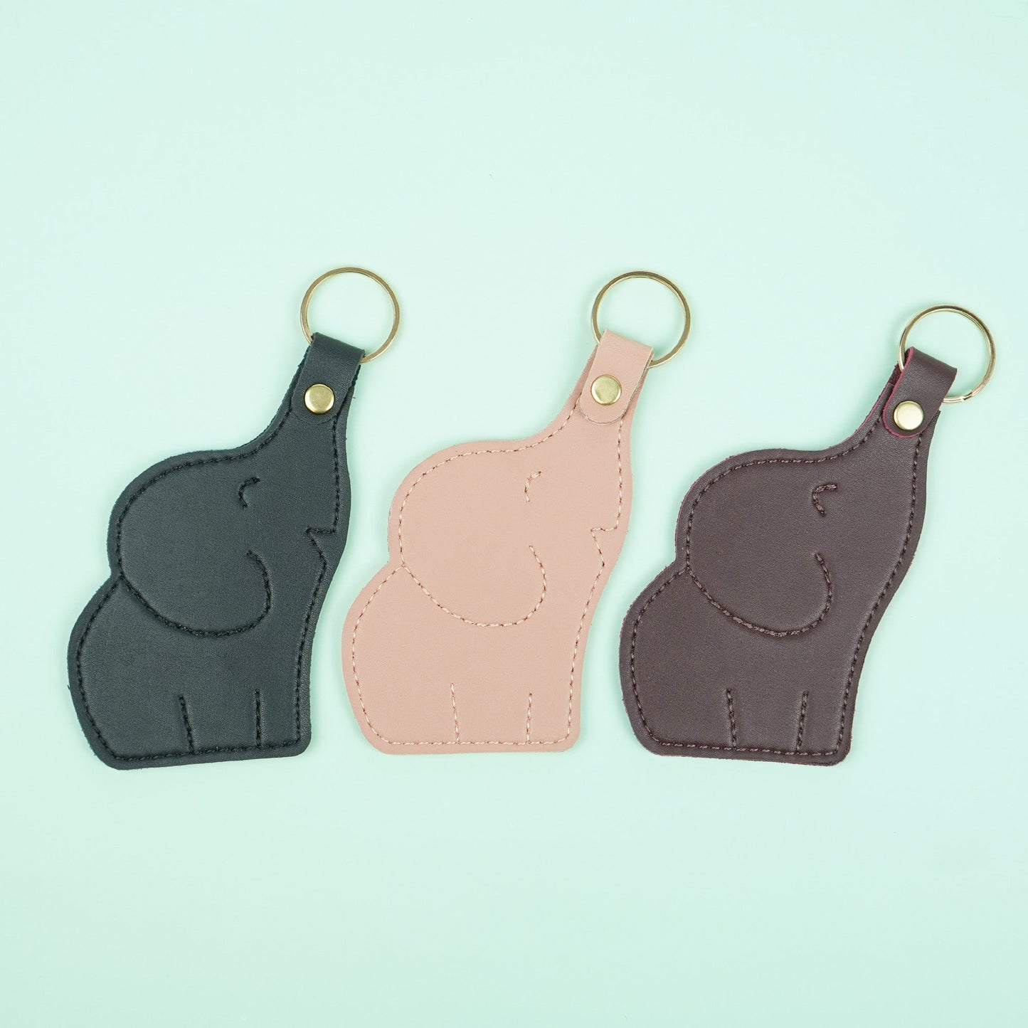 Elephant Shape Keychain