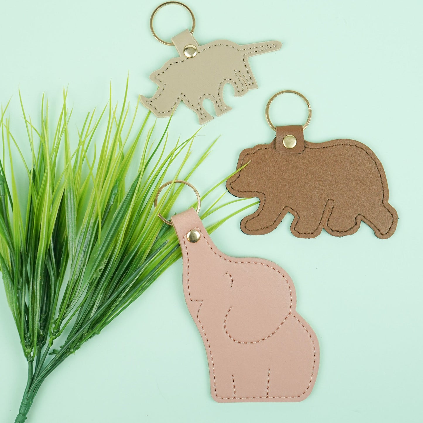 Elephant Shape Keychain