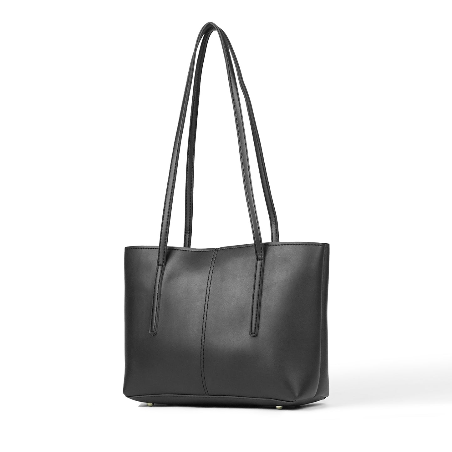 Medallion Tote set of 3 Bag - black