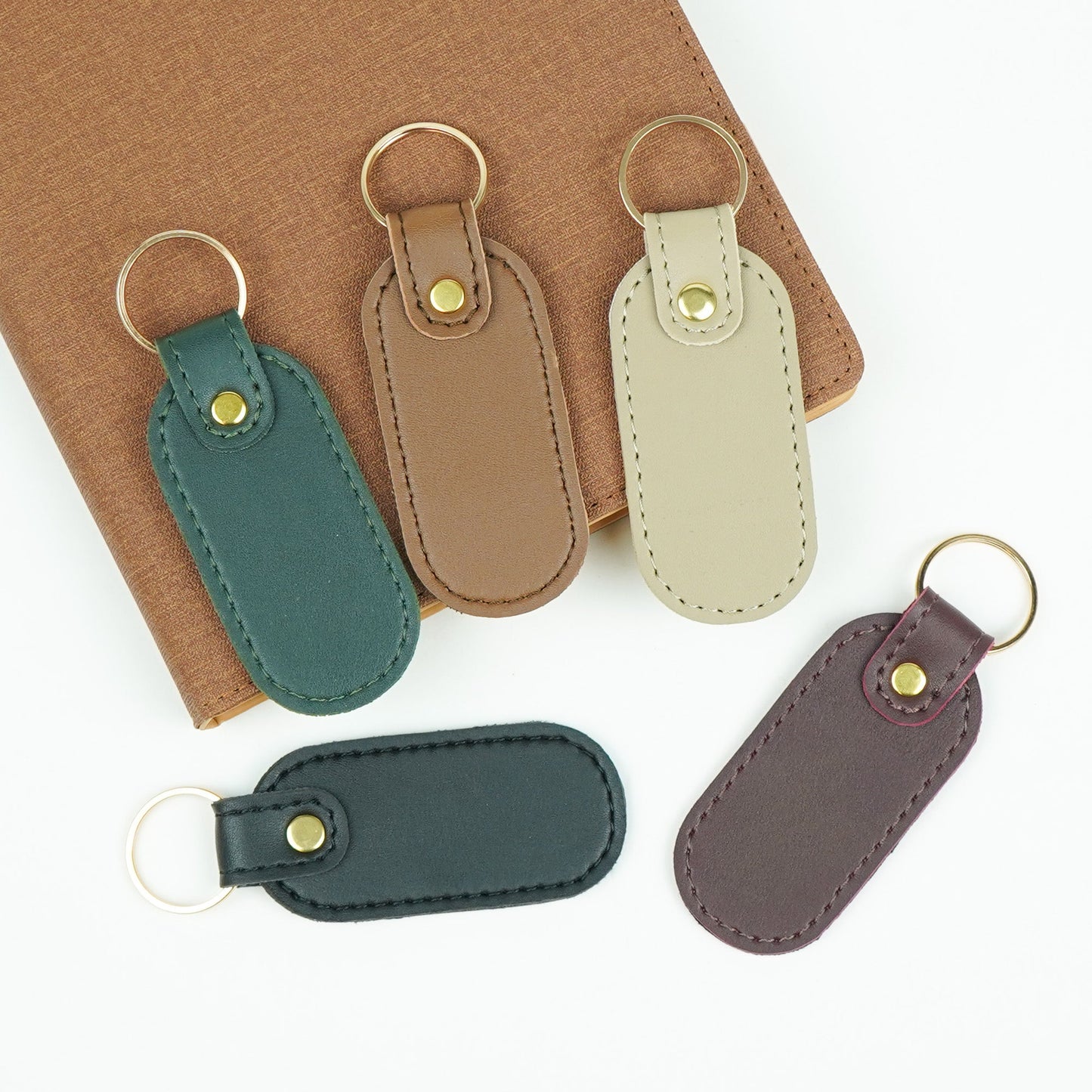 Round-Rec Shape Keychain