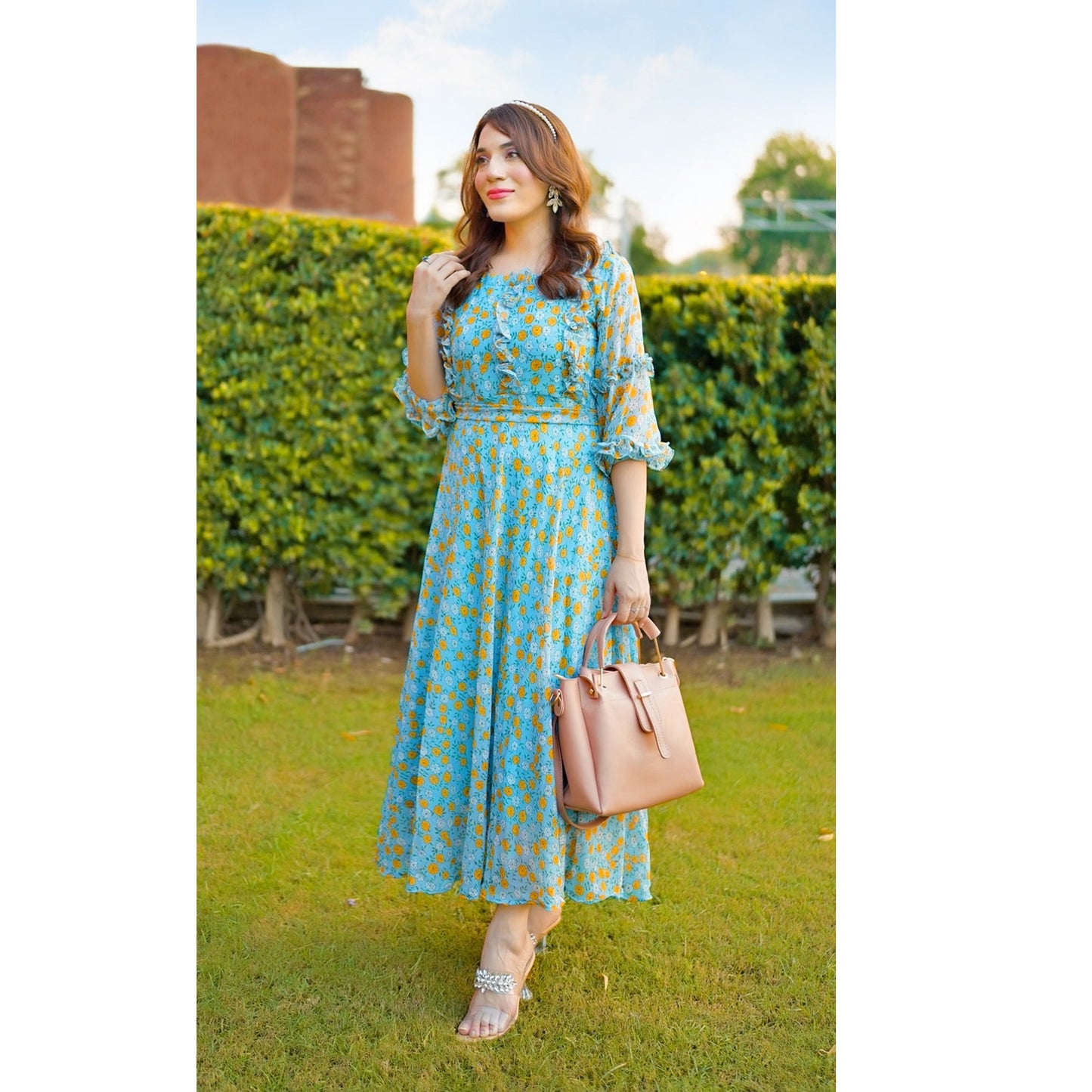 Emerald Bag with Flap Maroon