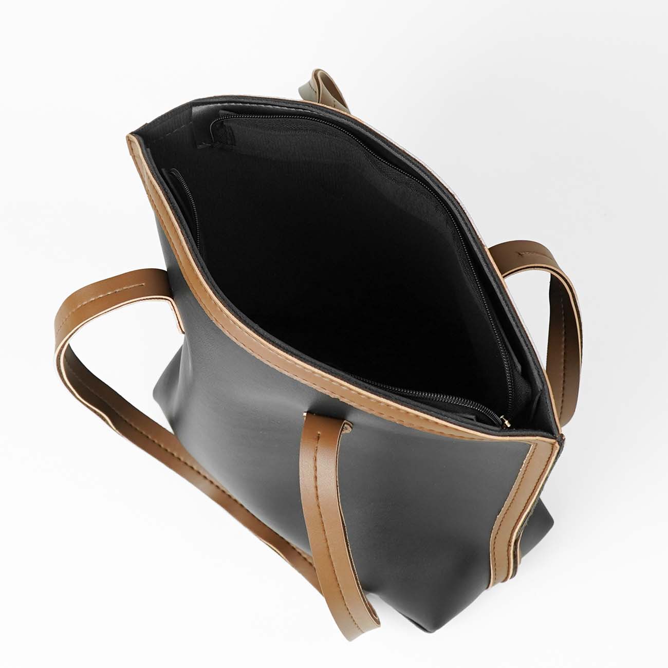 Flo bag Set of 3 Black & brown