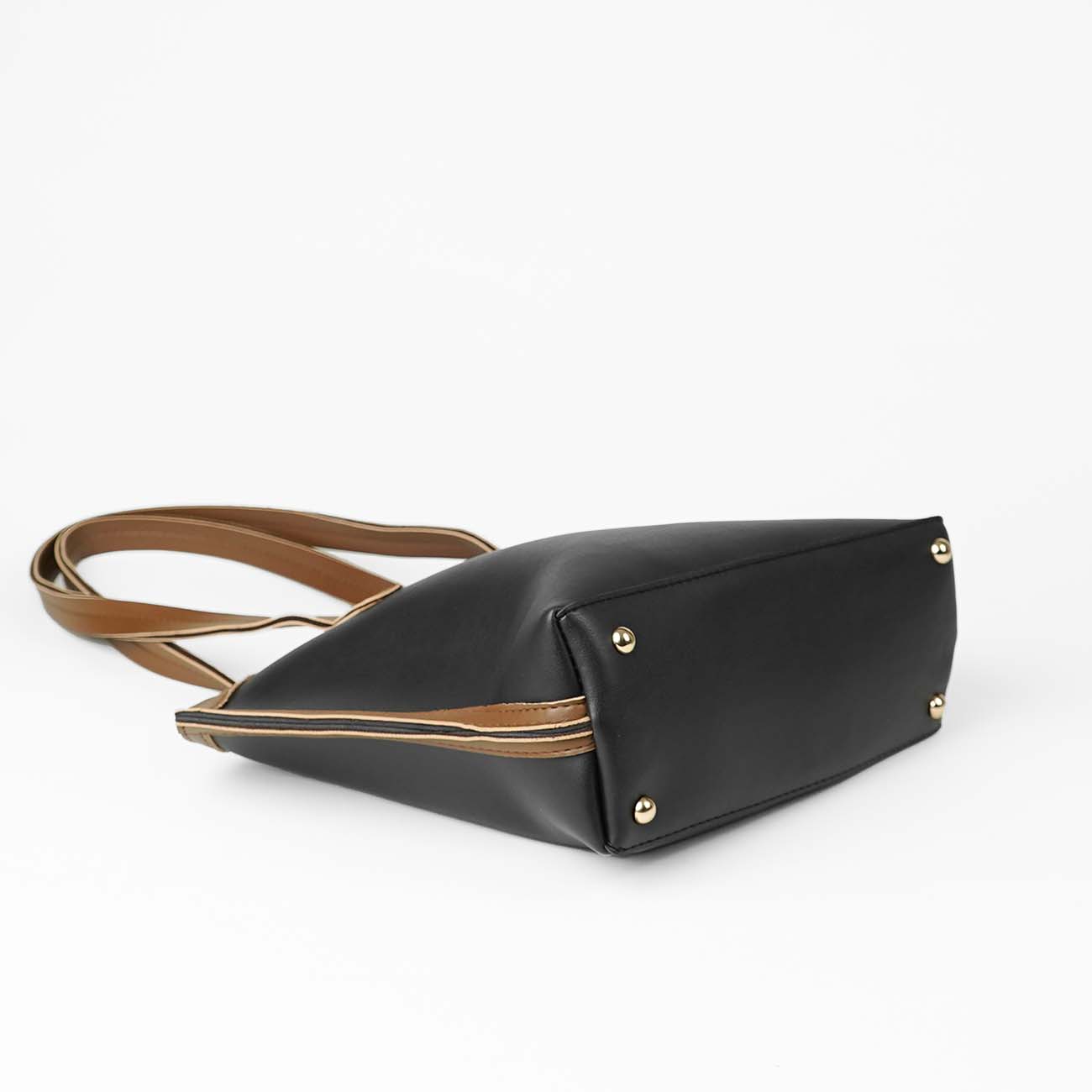 Flo bag Set of 3 Black & brown