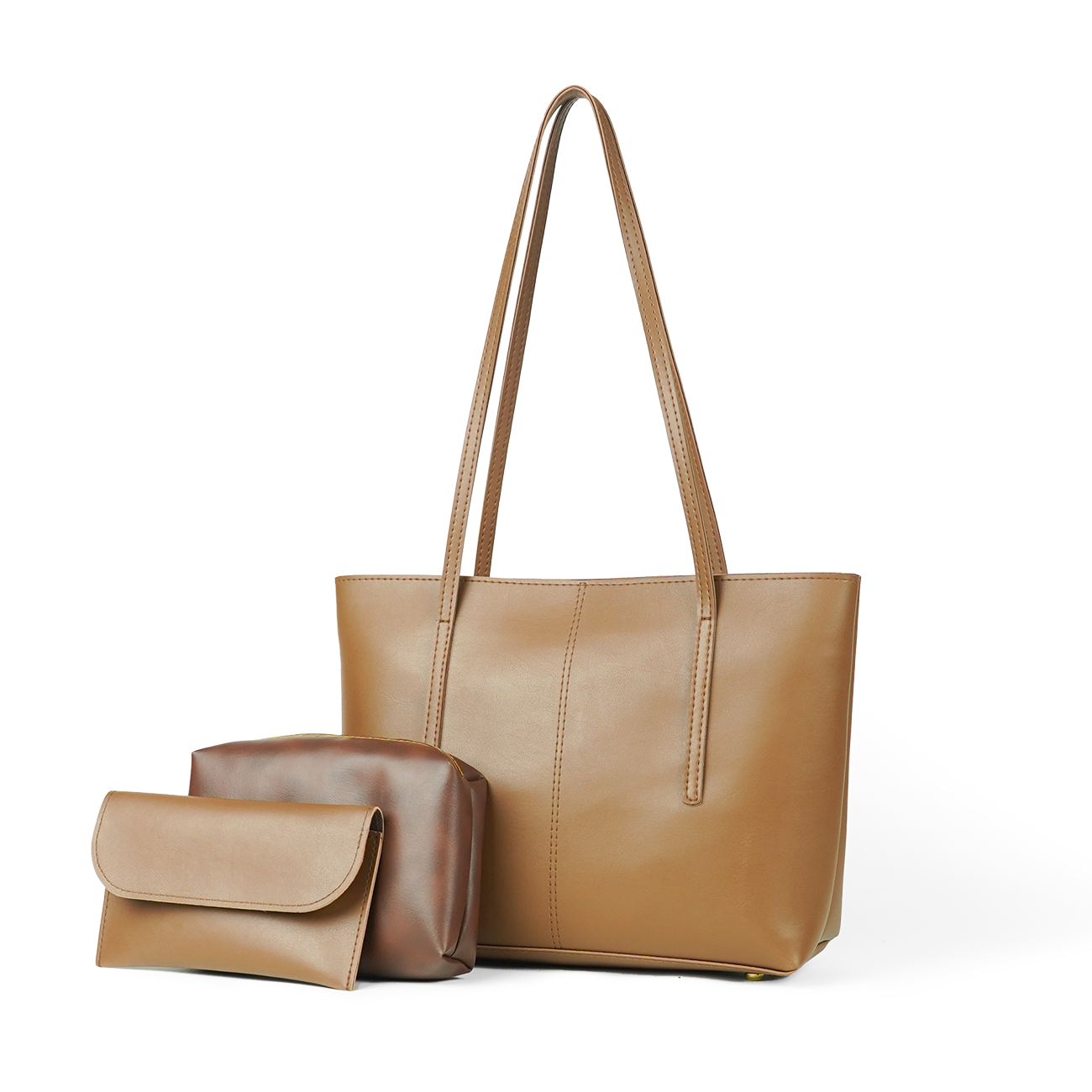 Medallion Tote Bag - brown