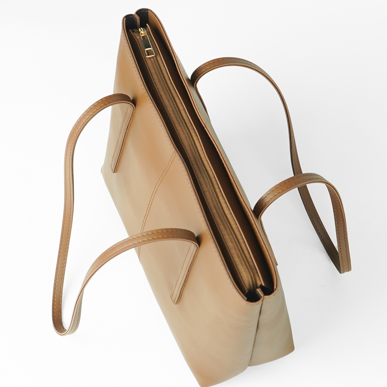 Medallion Tote Bag - brown