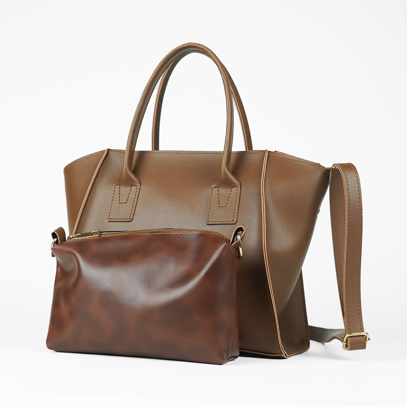 Muse Set of 2 Bag Brown