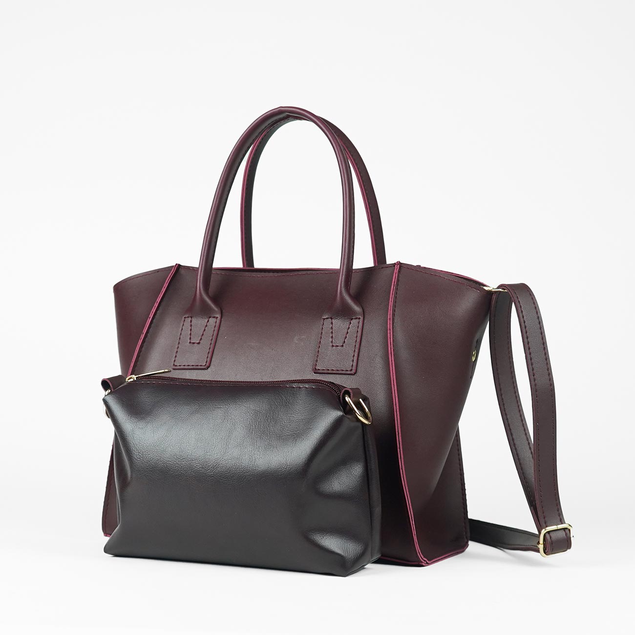 Muse Set of 2 Bag Maroon