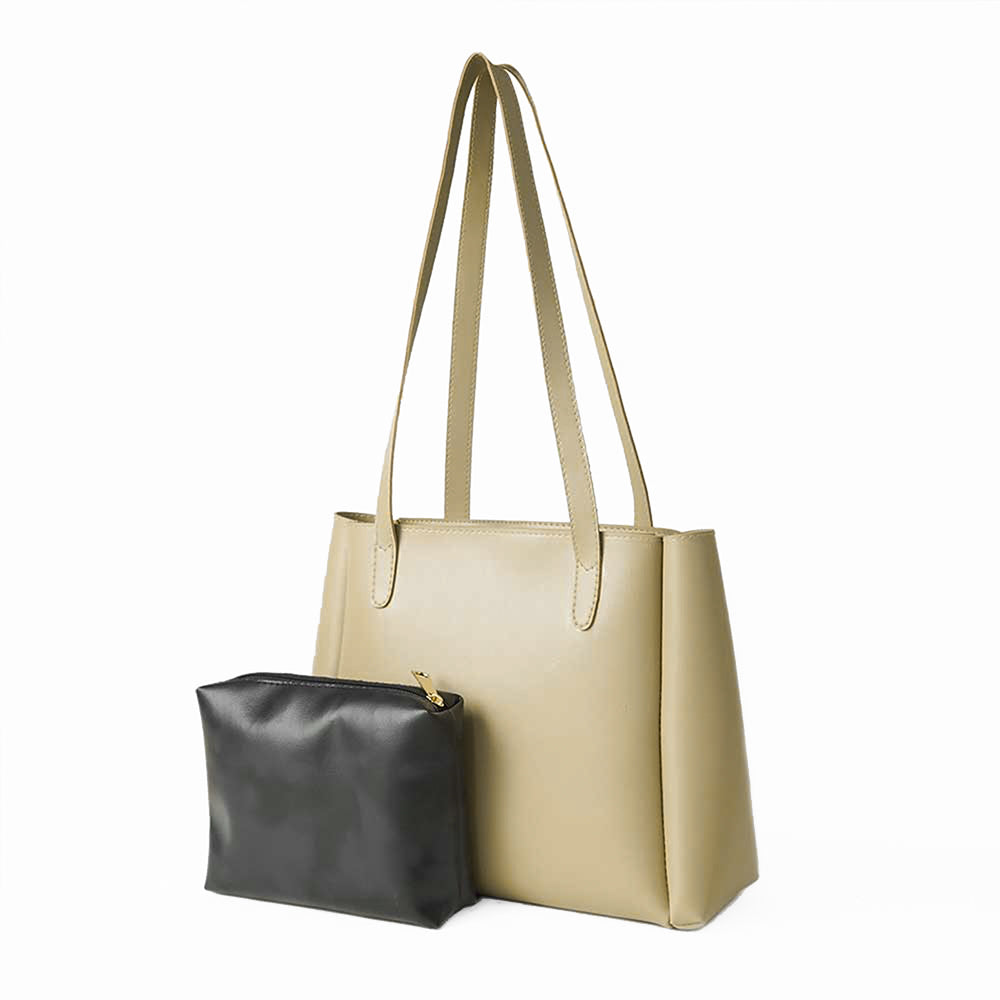 Wide Bag Beige