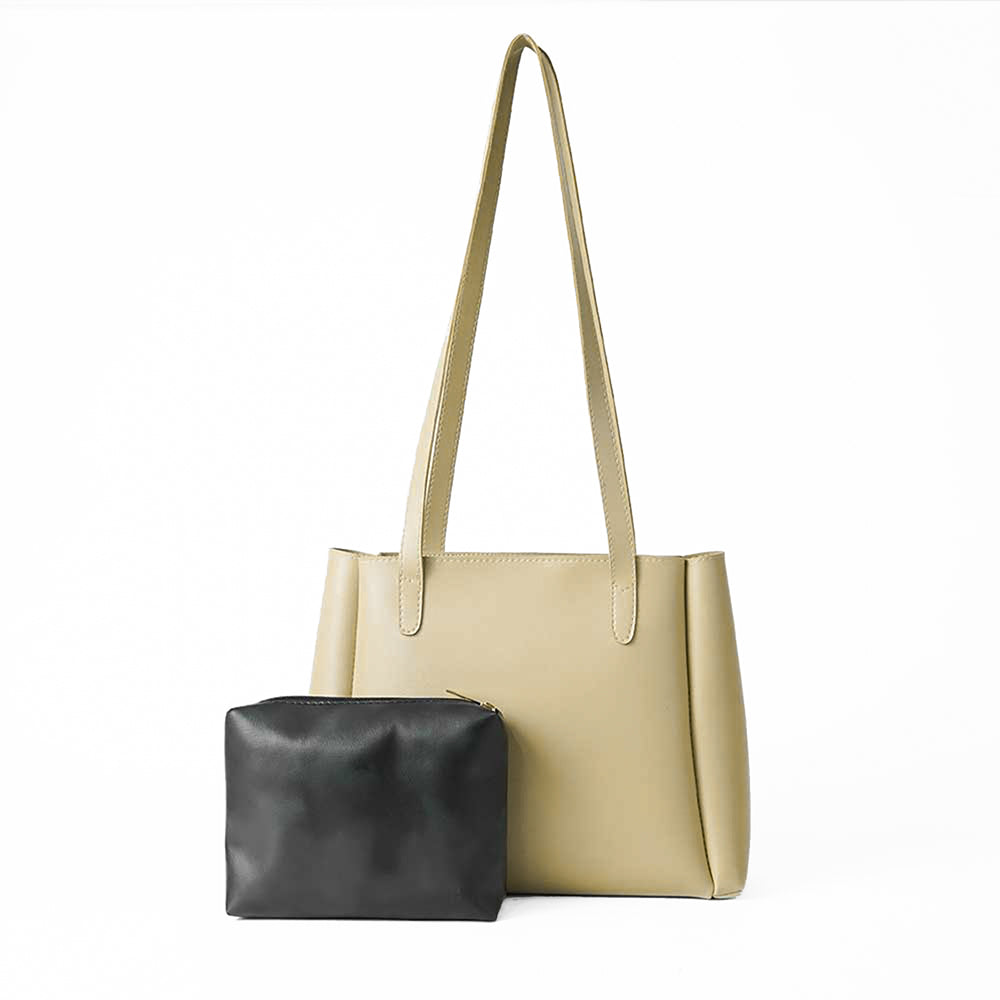 Wide Bag Beige