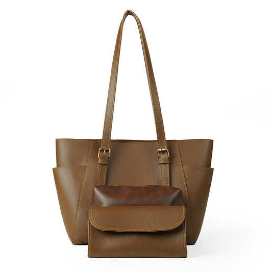 Bloom set of 3 bag Brown